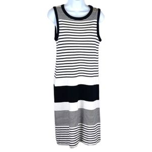 Talbots striped sweater dress